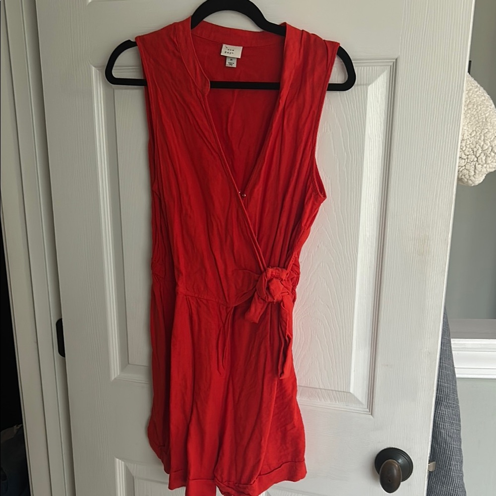 A New Day Vibrant Red Top